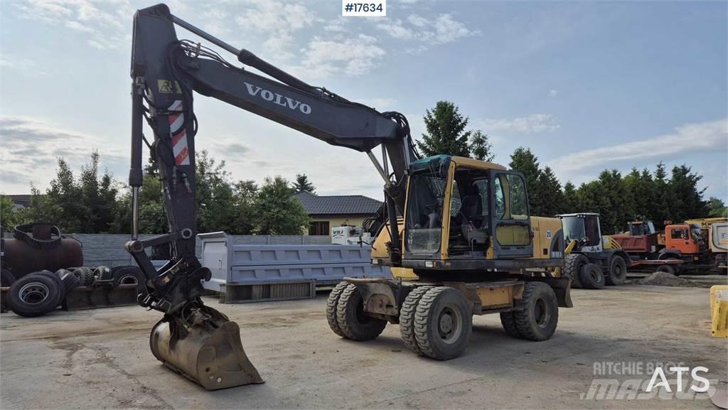Volvo EW 180 B Pyöräkaivukoneet