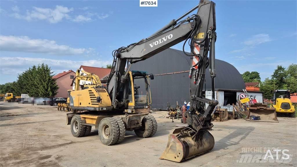 Volvo EW 180 B Pyöräkaivukoneet