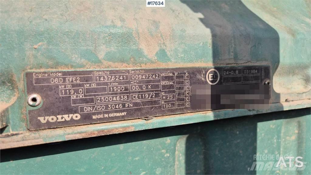 Volvo EW 180 B Pyöräkaivukoneet