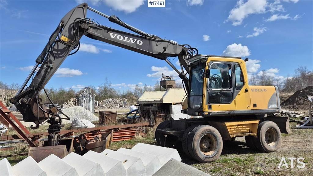 Volvo EW160B Pyöräkaivukoneet