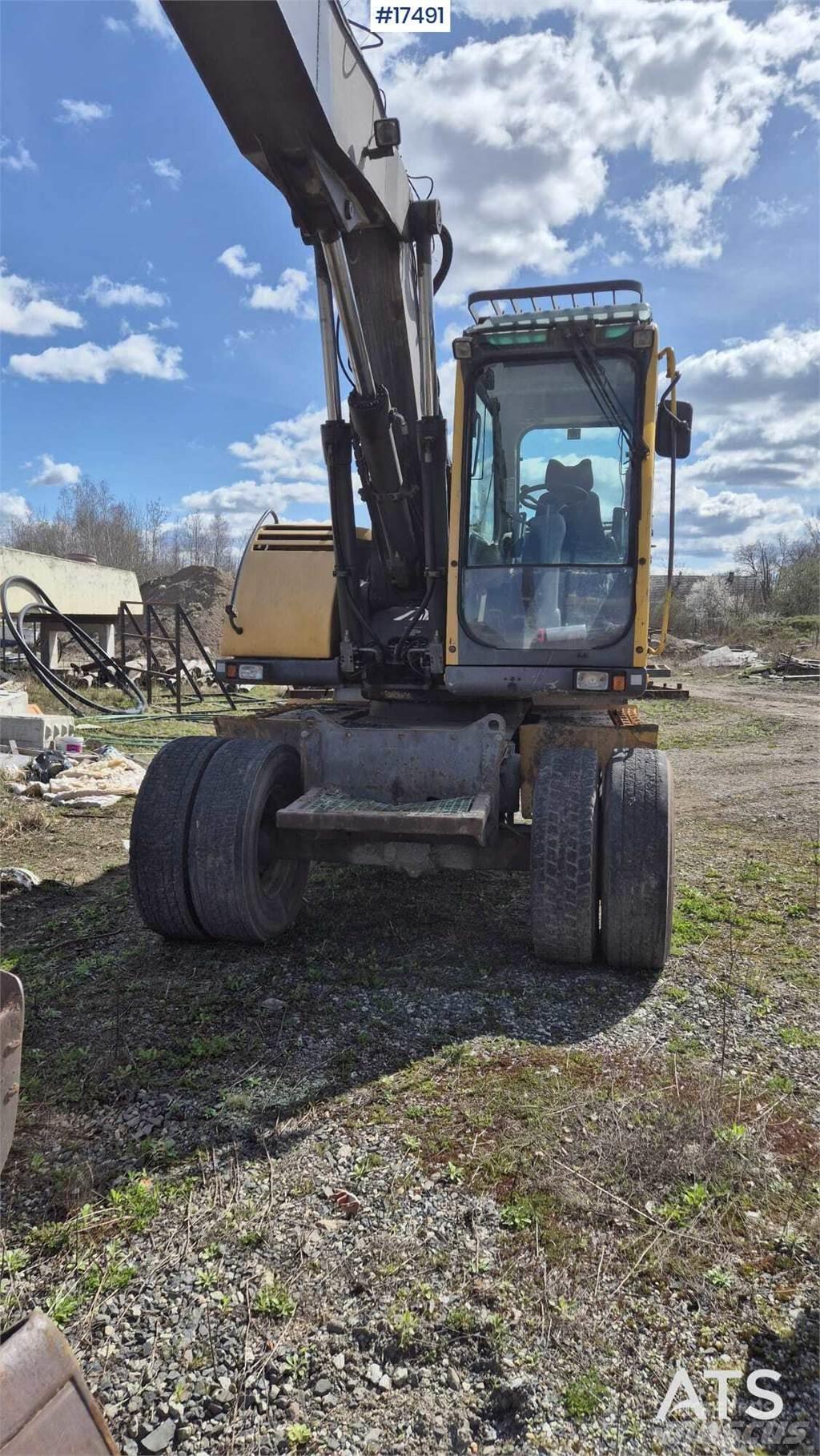 Volvo EW160B Pyöräkaivukoneet