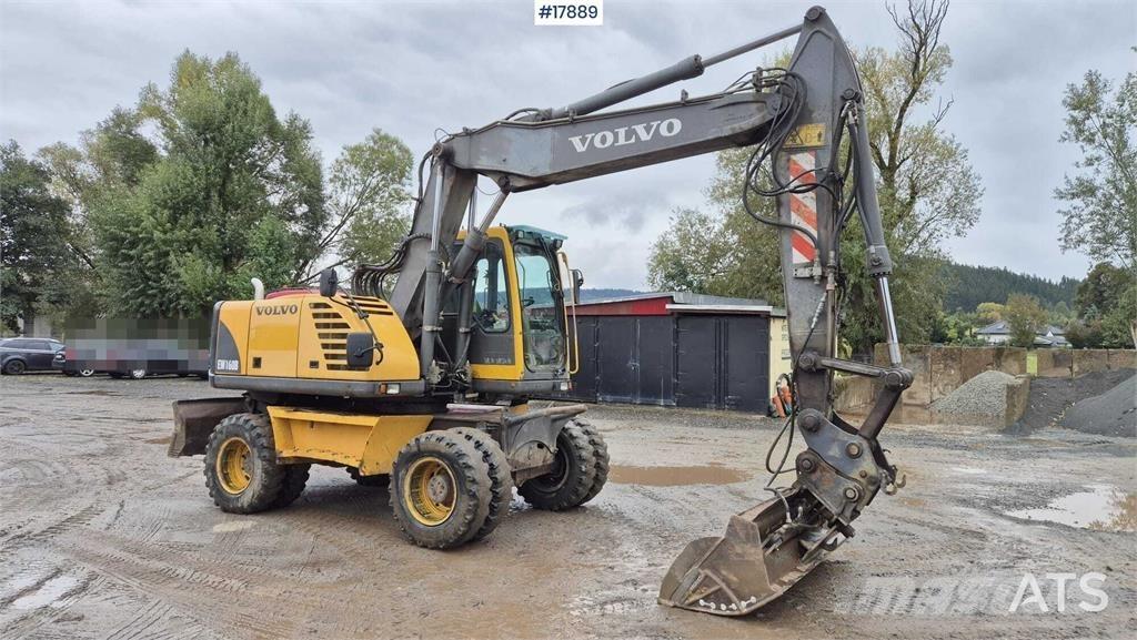 Volvo EW160B Pyöräkaivukoneet
