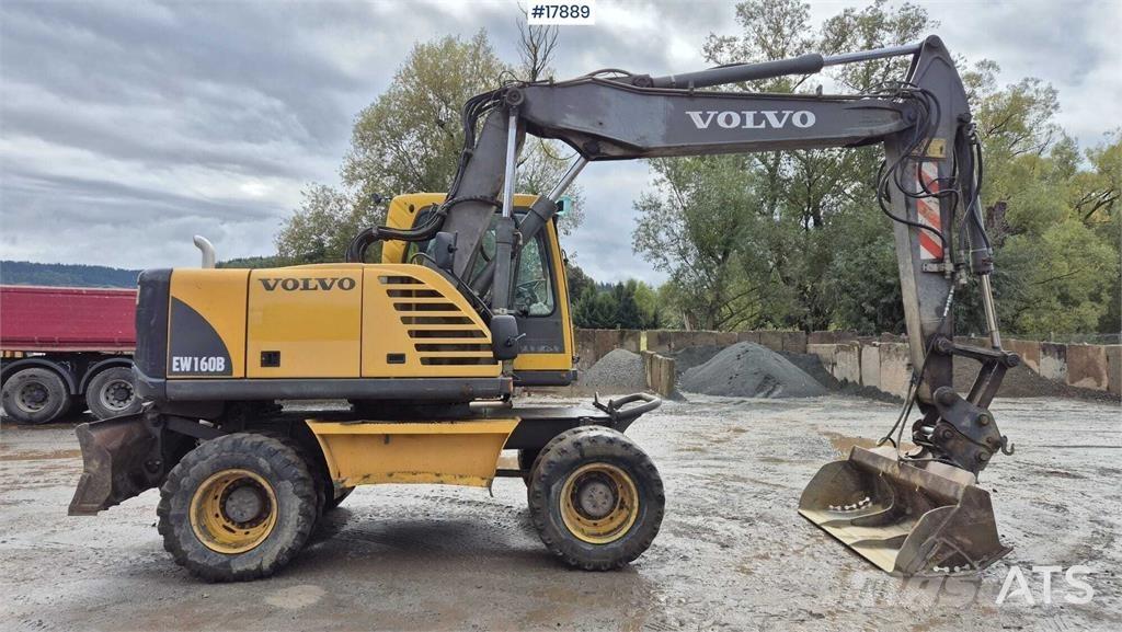 Volvo EW160B Pyöräkaivukoneet