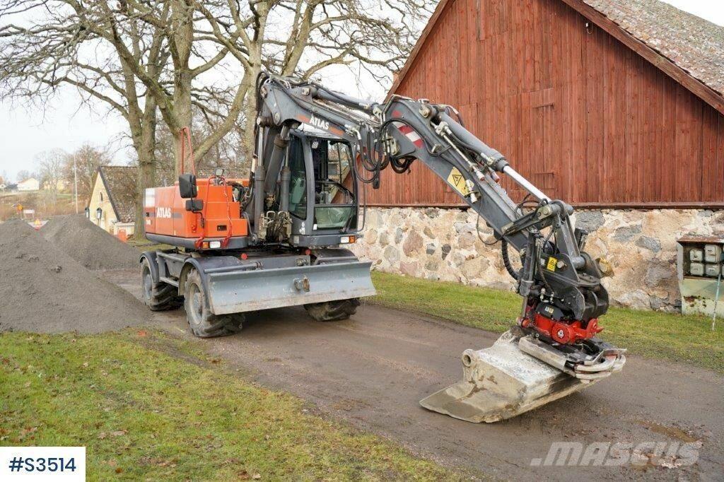Atlas 140W Excavator Telakaivukoneet