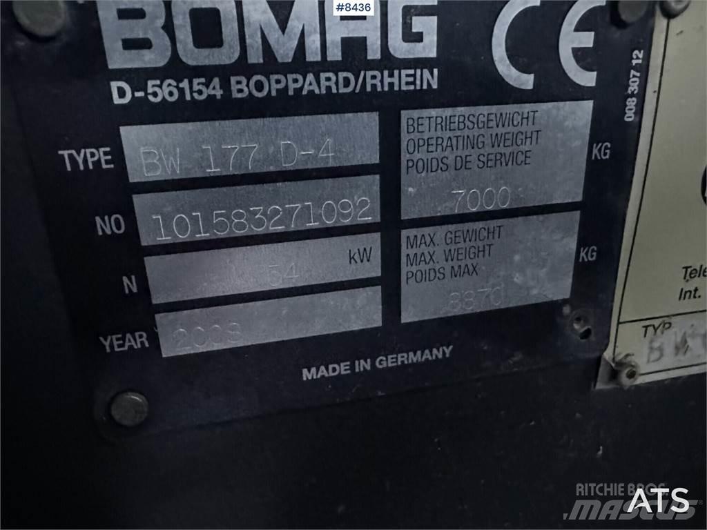 Bomag BW 177D-4 Jyrät