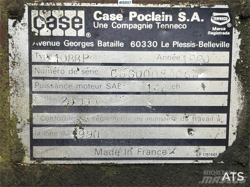 CASE 1088 Pyöräkaivukoneet