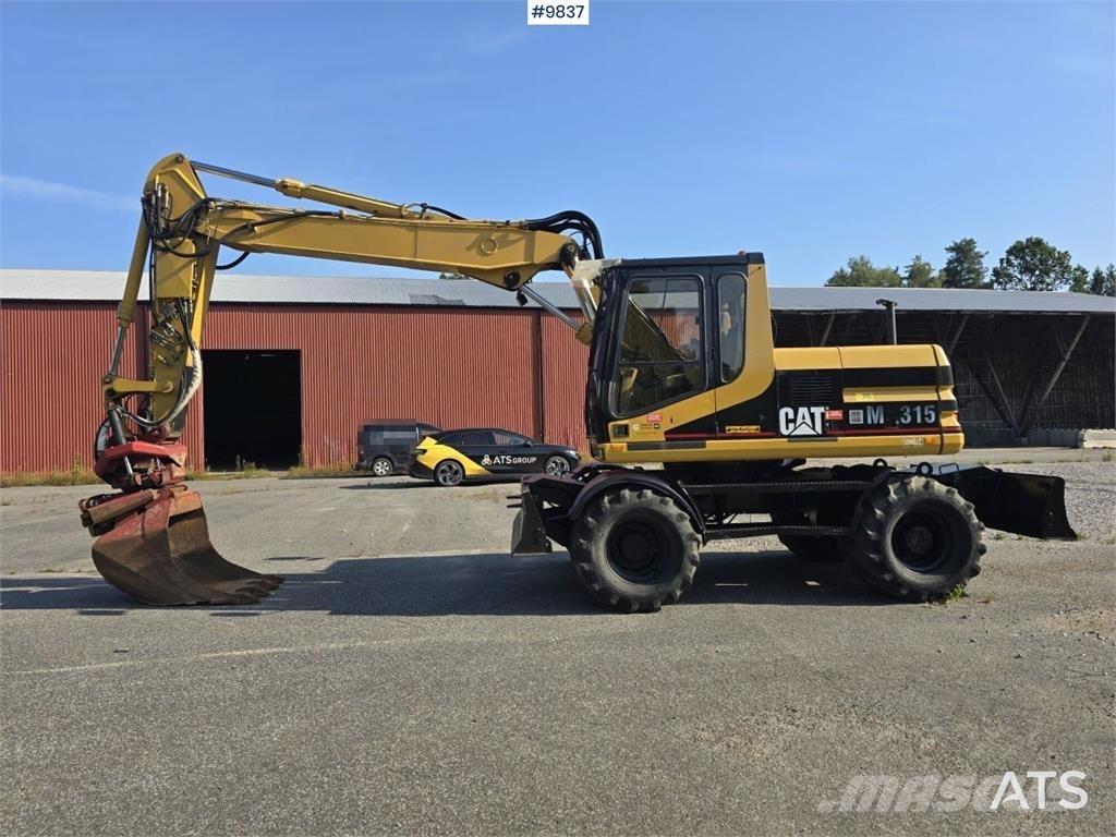 CAT M315 Pyöräkaivukoneet