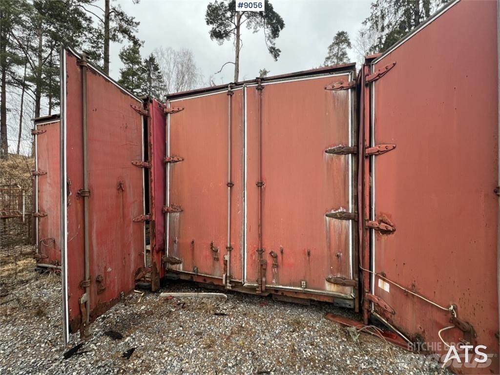  Container Med kapell Työmaakopit