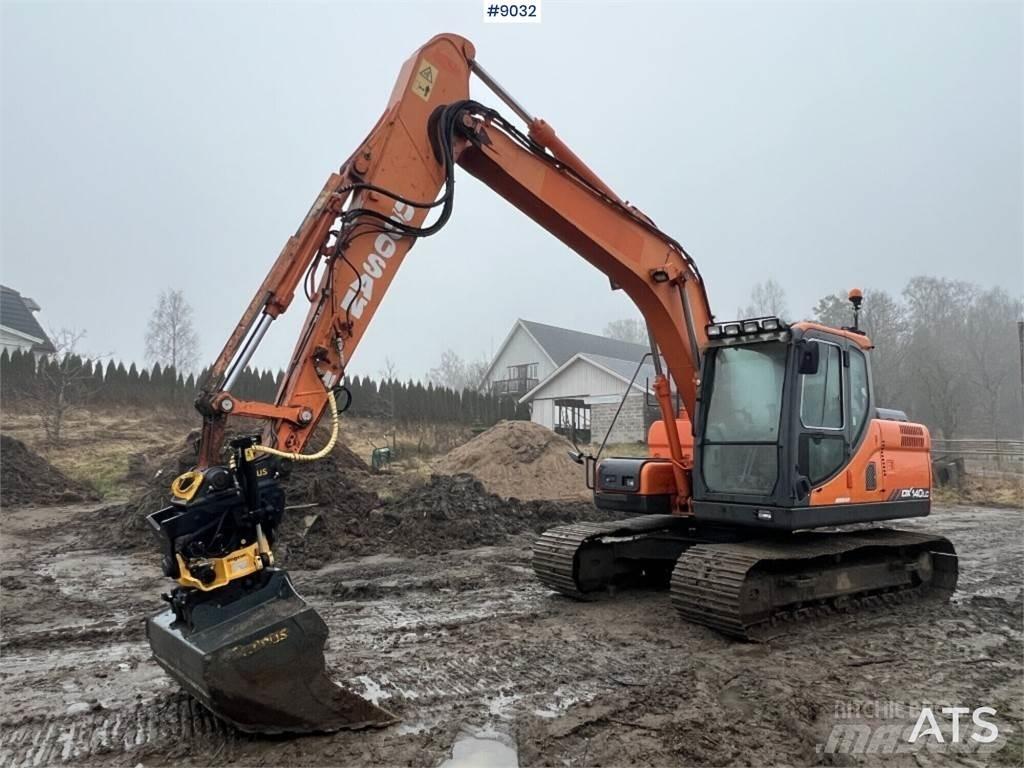 Doosan DX140LC Telakaivukoneet