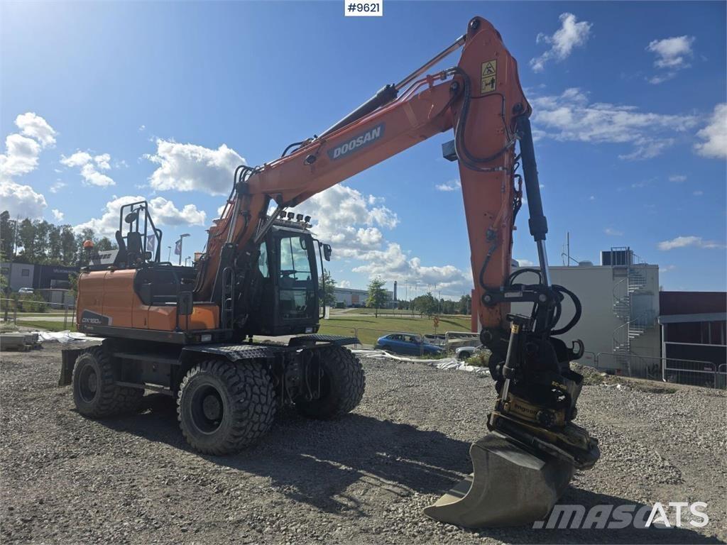 Doosan DX160W-5 Pyöräkaivukoneet