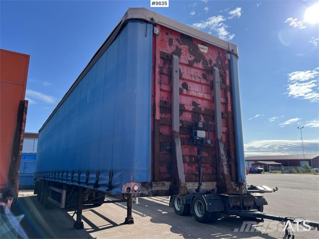 Fruehauf SS136/P3S Pressukapellipuoliperävaunut