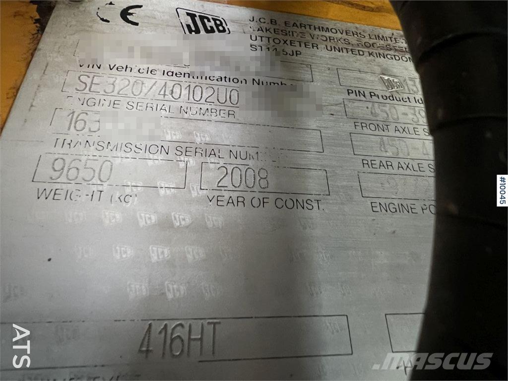JCB 416 HT Pyöräkuormaajat