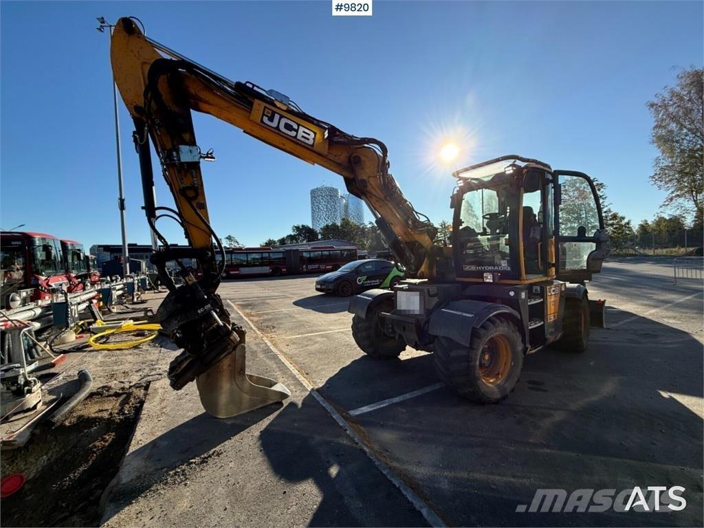 JCB Hydradig 110W Pyöräkaivukoneet