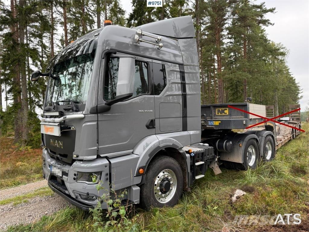 MAN TGS 33.510 6x6 Vetopöytäautot