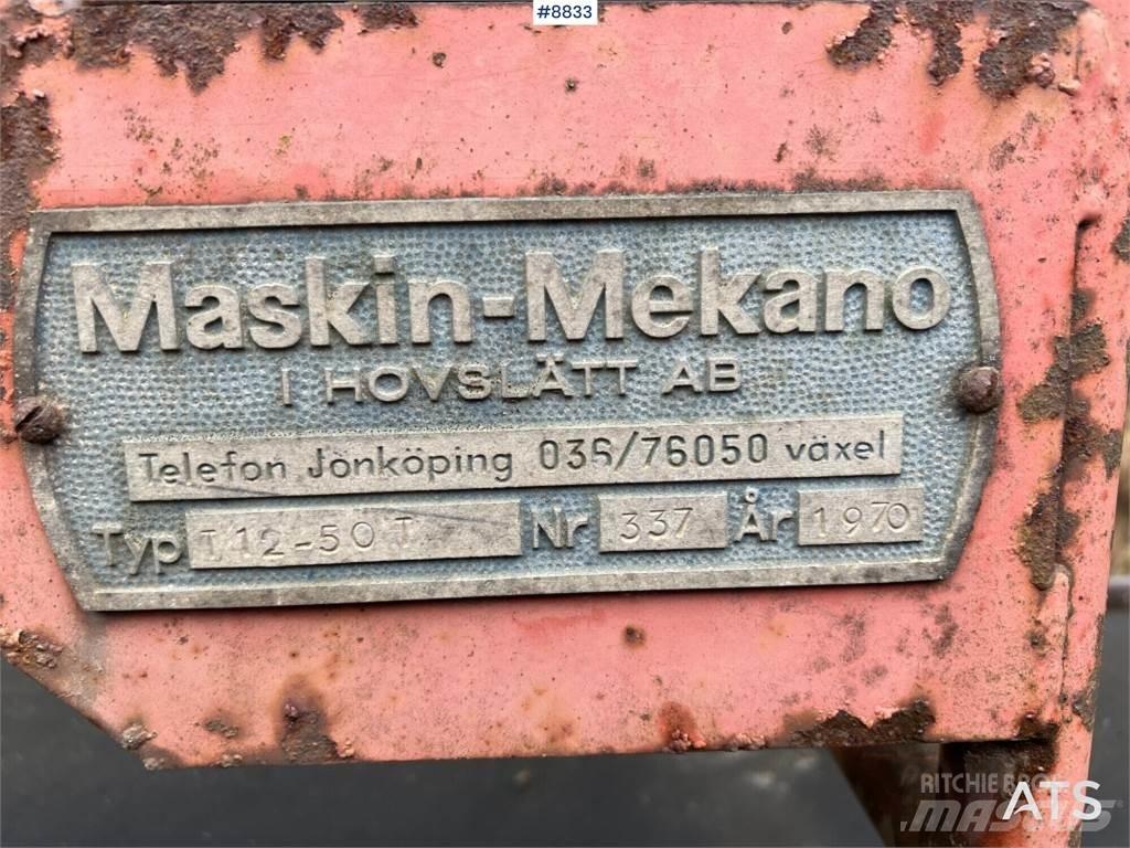  Maskinmekano T12-50T Muut