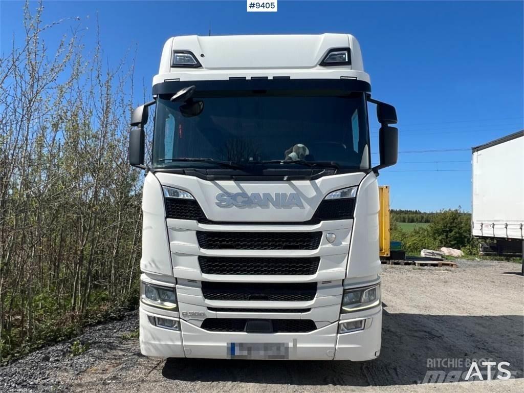 Scania R 500 B6X2NB Konttipuoliperävaunut