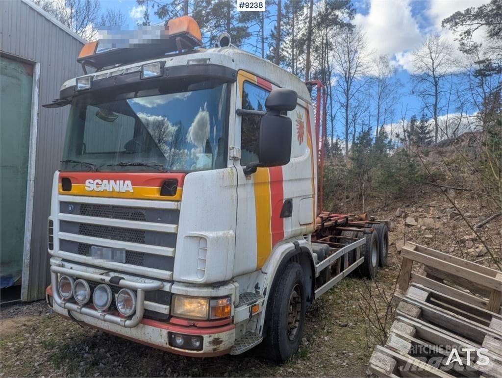 Scania R164GB6X2NZ580 Koukkulava kuorma-autot