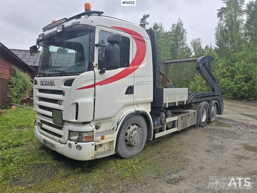 Scania R420 Nostovarsi-vaihtolavakuorma-autot