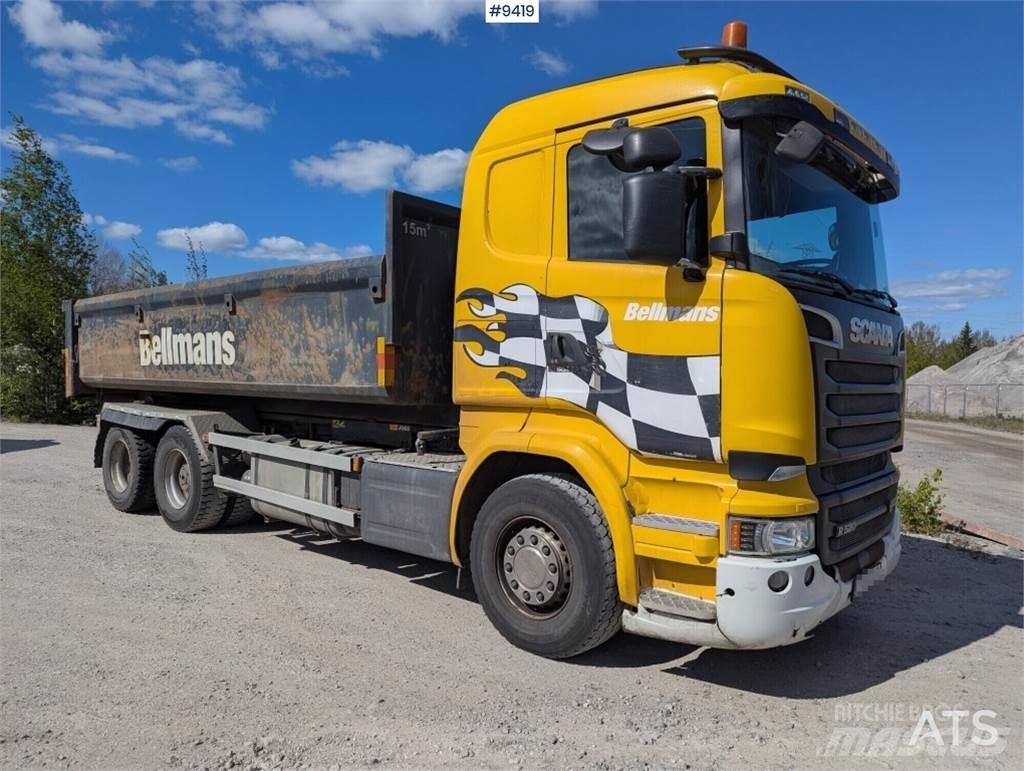 Scania R520 Koukkulava kuorma-autot