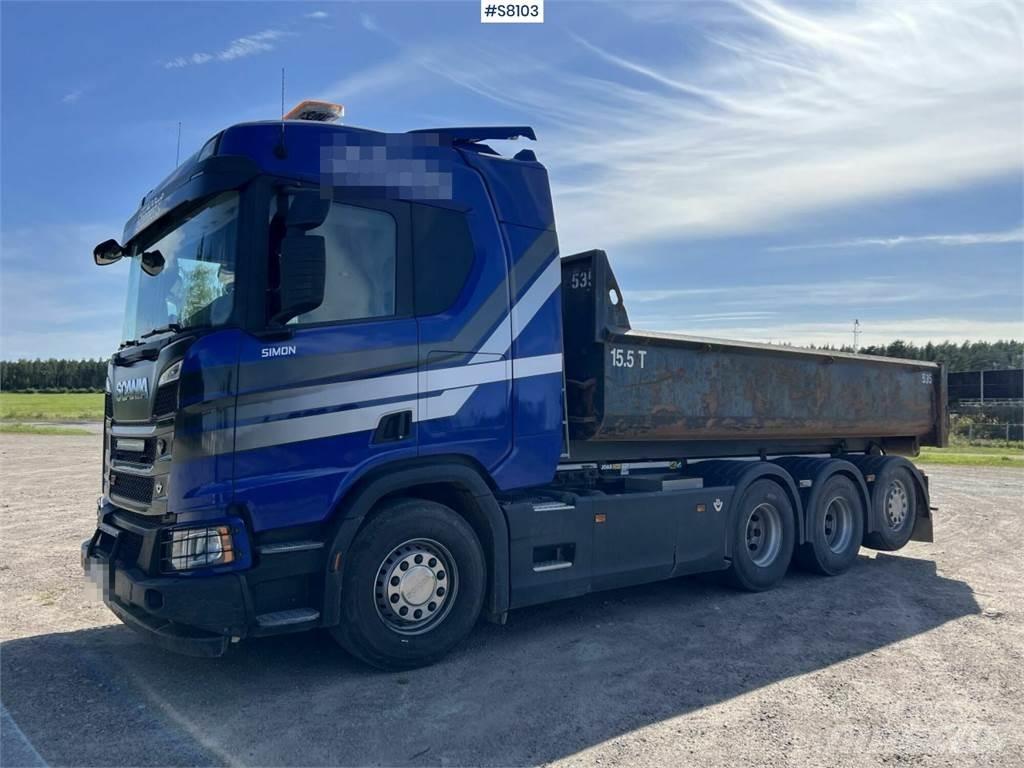 Scania R580 Koukkulava kuorma-autot