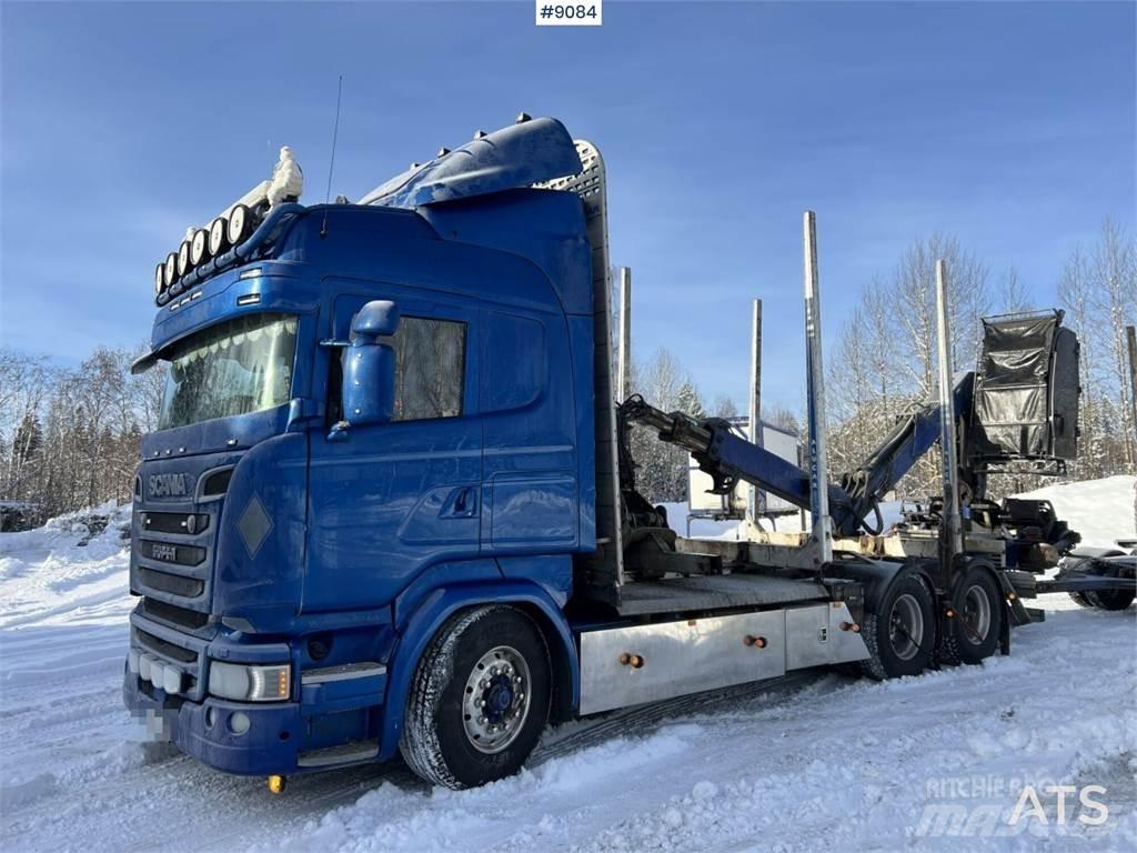 Scania R580 6X4 Puuautot