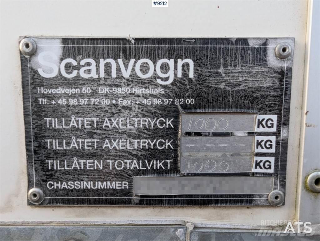 Scanvogn Vallavagnen Työmaakopit