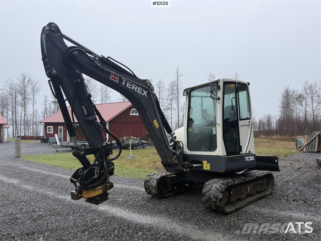 Terex TC50 Telakaivukoneet