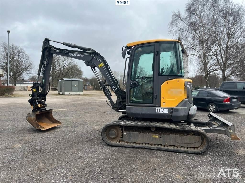 Volvo ECR50D Minikaivukoneet < 7t