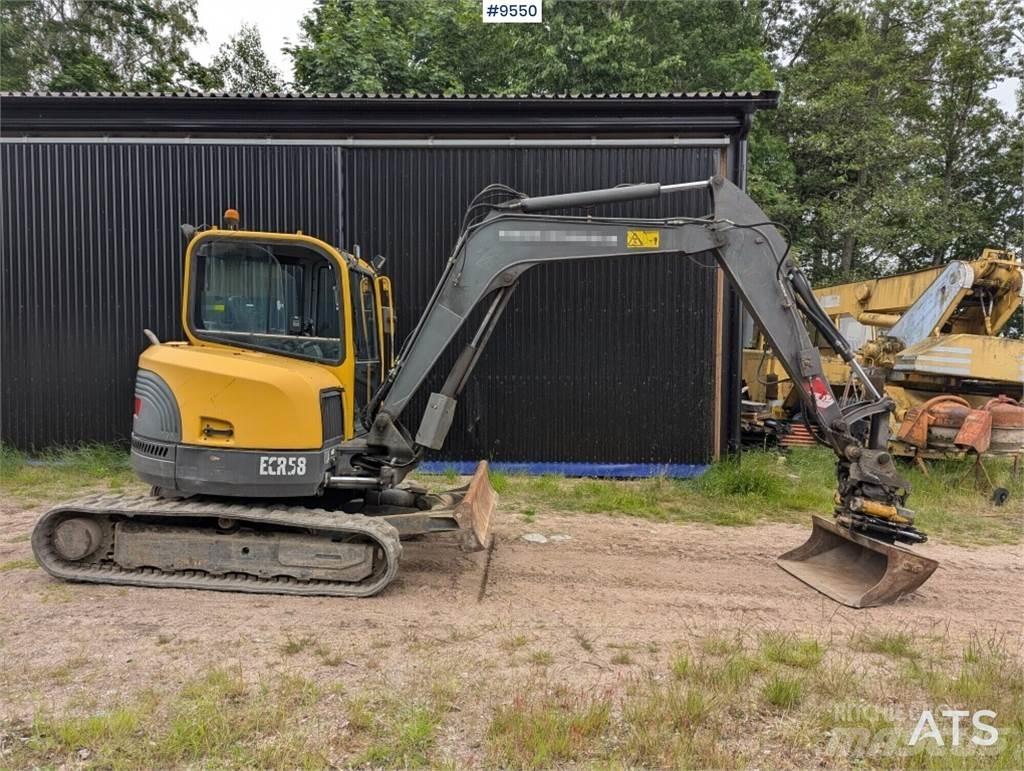 Volvo ECR58 Minikaivukoneet < 7t