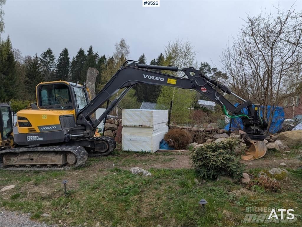 Volvo ECR88D PRO Midikaivukoneet 7t - 12t