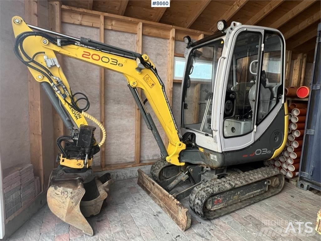 Wacker Neuson 2003RD Minikaivukoneet < 7t