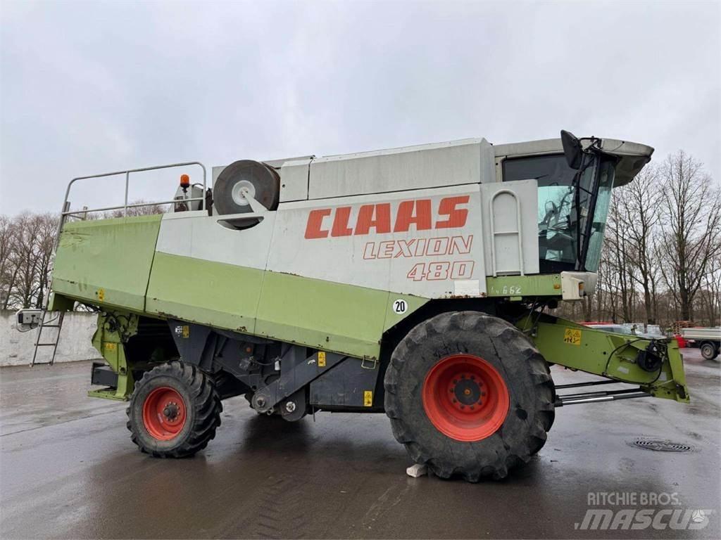 CLAAS LEXION 480 Leikkuupuimurit