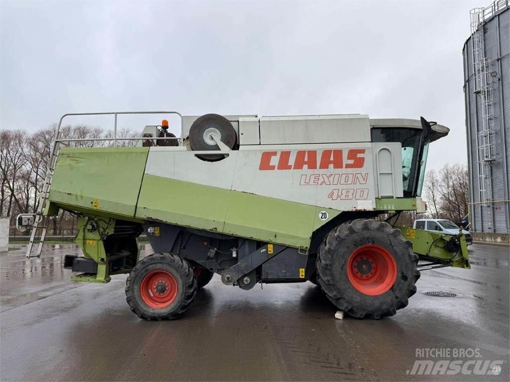 CLAAS LEXION 480 Leikkuupuimurit