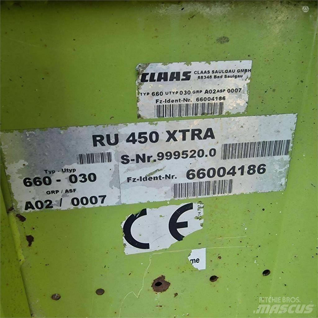 CLAAS RU 450Xtra Muut maatalouskoneet