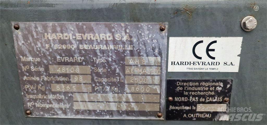 Evrard HARDI Itsekulkevat ruiskut