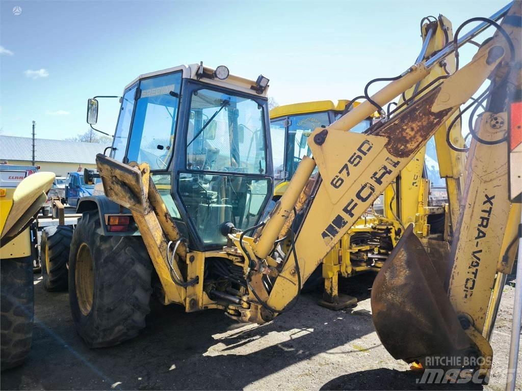 Ford 675d Etukuormaimet ja kaivuulaitteet