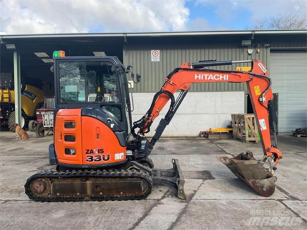 Hitachi Zaxis 33U Telakaivukoneet