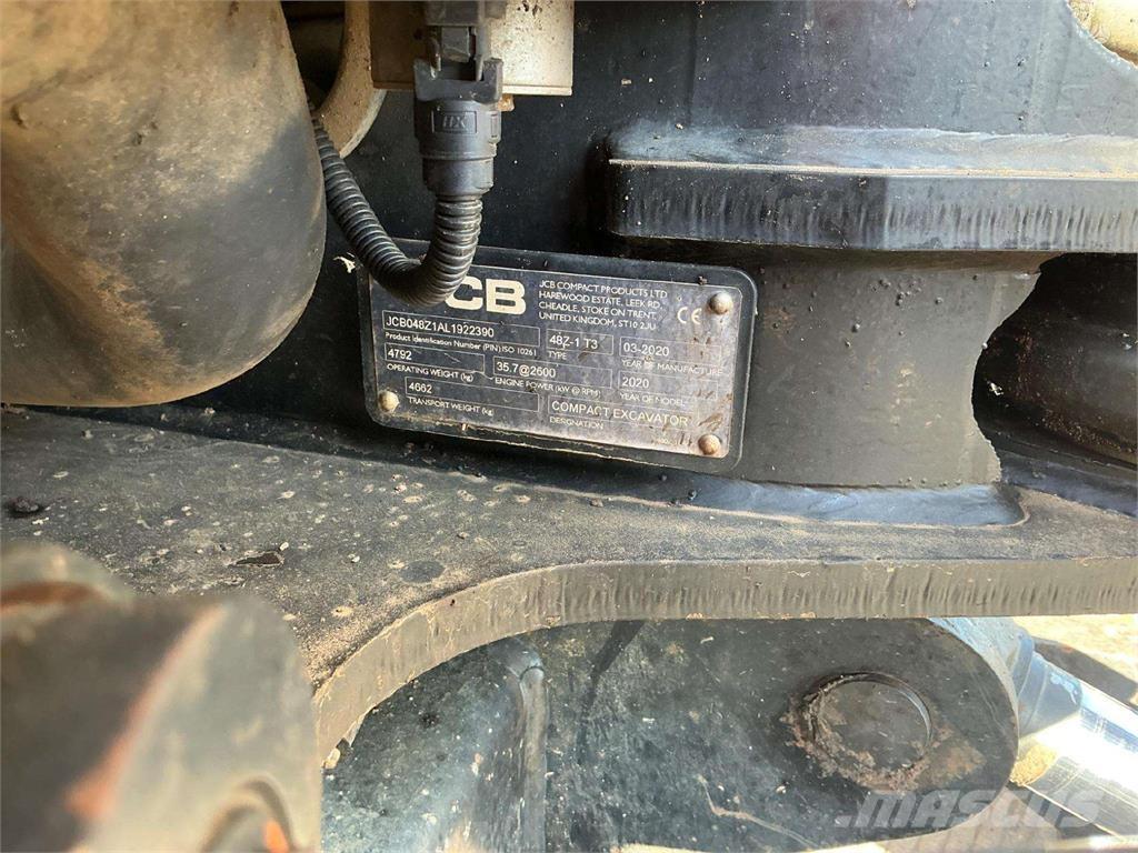 JCB 48Z-1 Telakaivukoneet