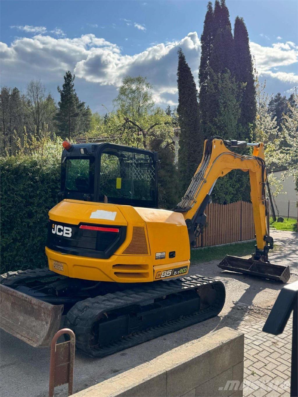 JCB 85Z-1 Telakaivukoneet
