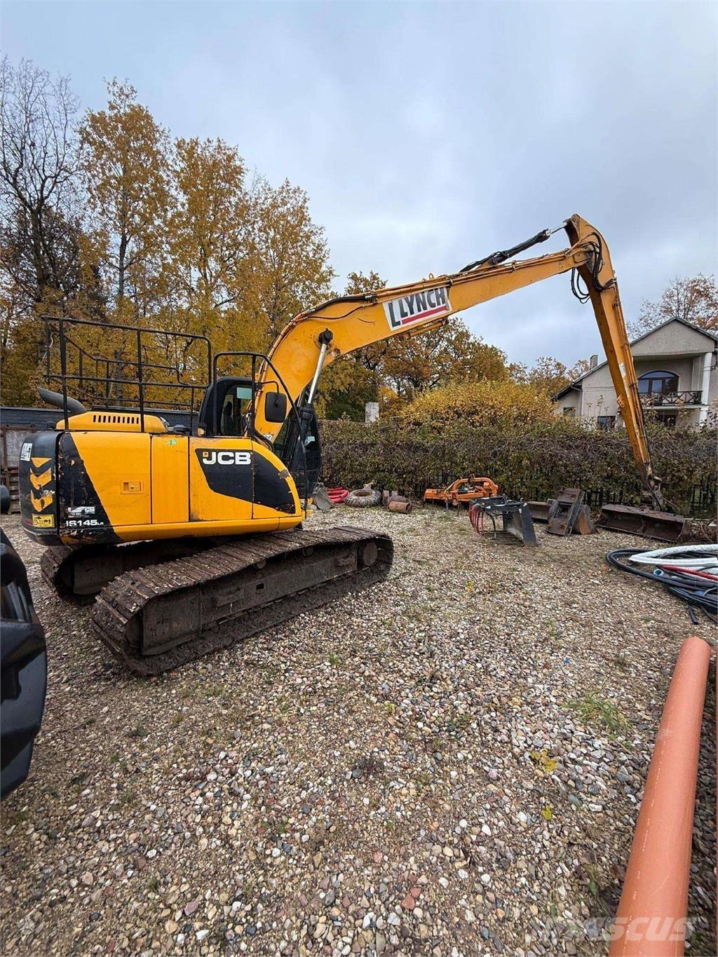 JCB JS145LR Telakaivukoneet