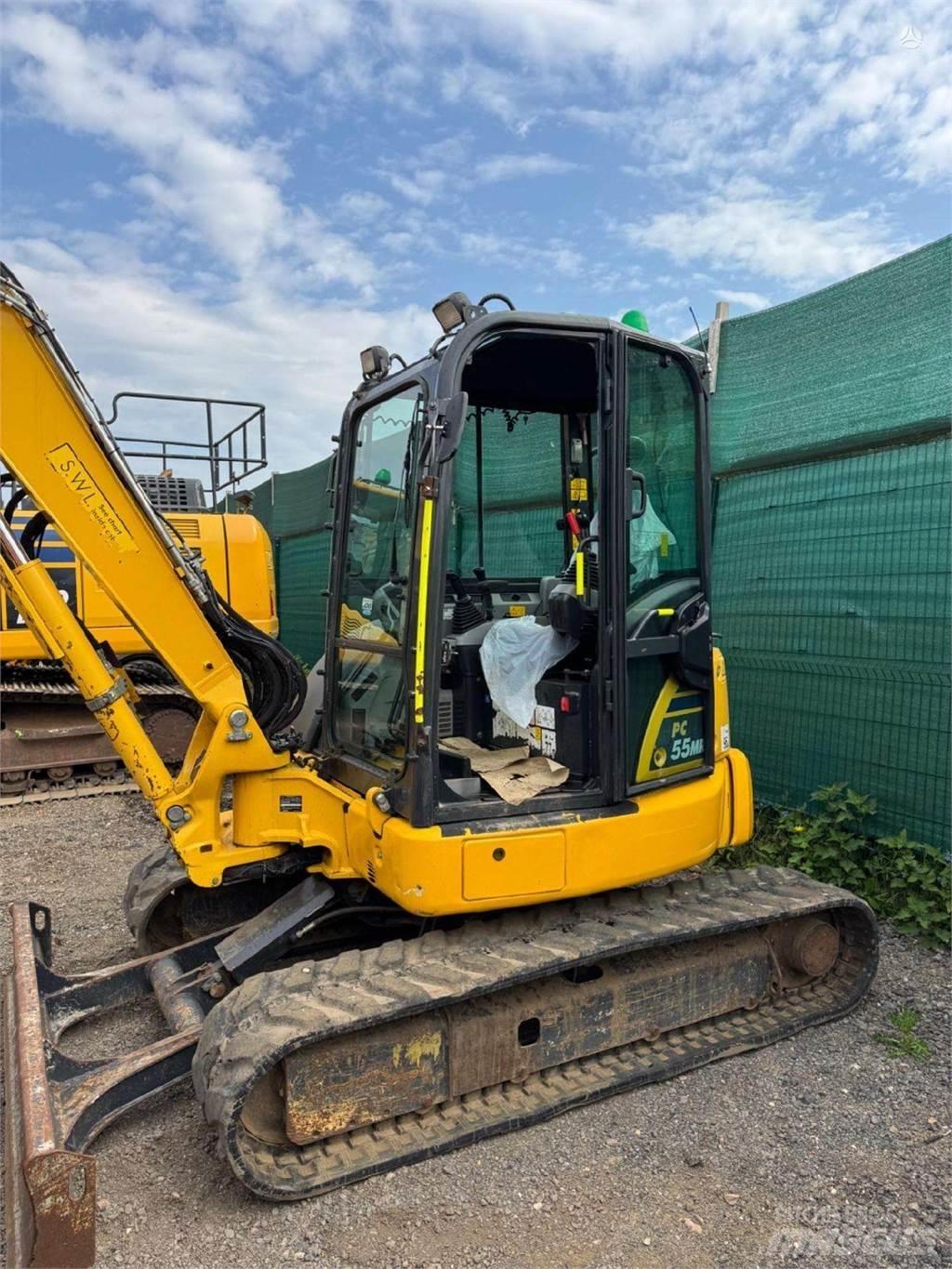Komatsu PC55MR-5 Telakaivukoneet