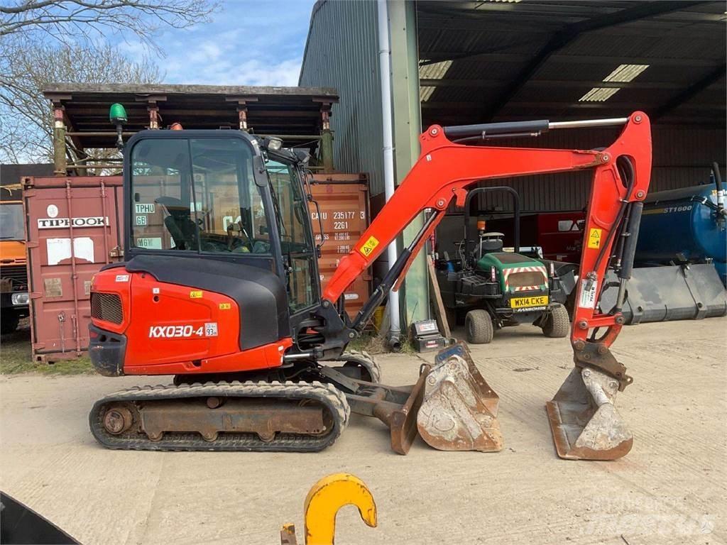 Kubota KX030-4 Minikaivukoneet < 7t