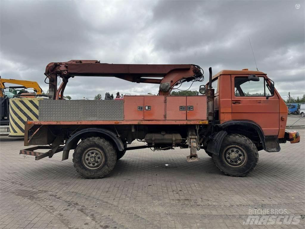 MAN 9.150 4x4 14m. Nostolava-autot