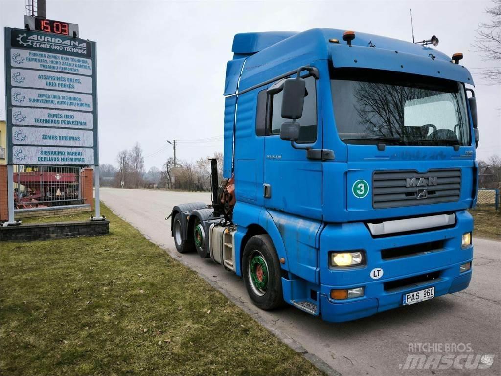 MAN TGA 26430 Vetopöytäautot
