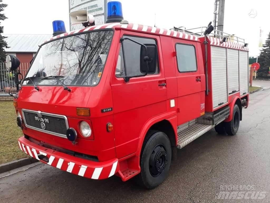 MAN VW 9136 Paloautot
