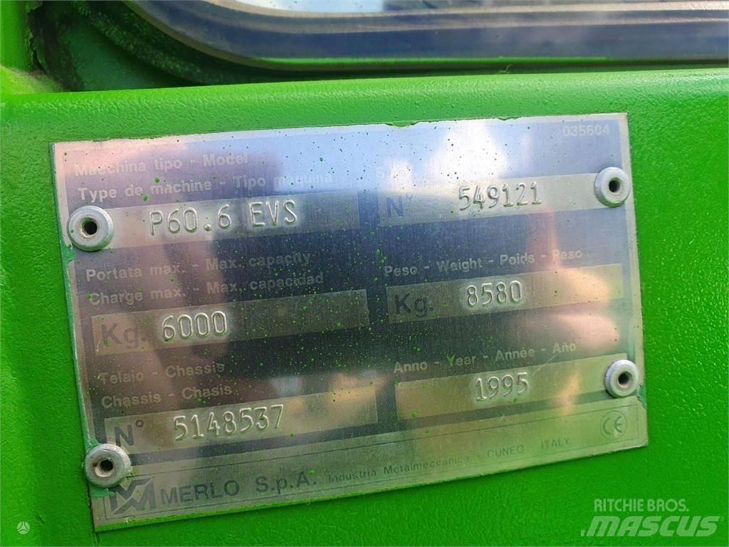 Merlo P60.6 EVS Etukuormaimet ja kaivuulaitteet