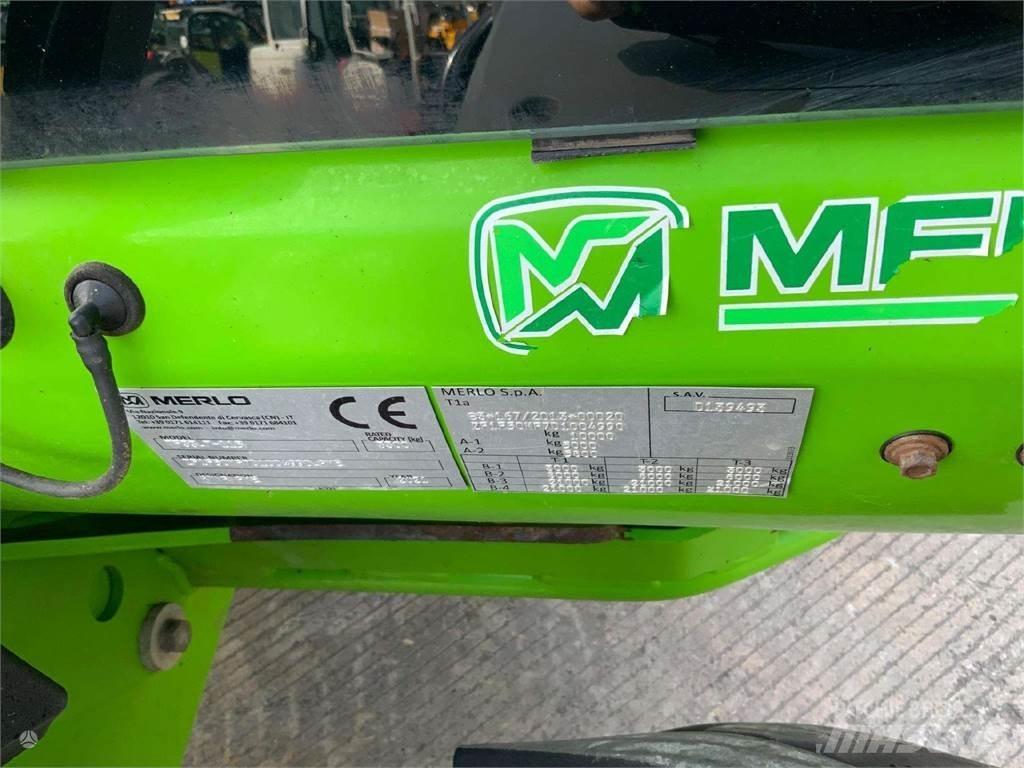 Merlo TF33.7 Etukuormaimet ja kaivuulaitteet