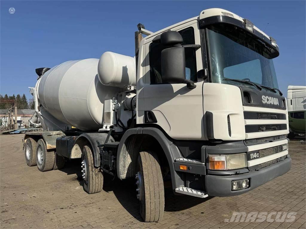Scania P124 8x4 Betonikuorma-autot