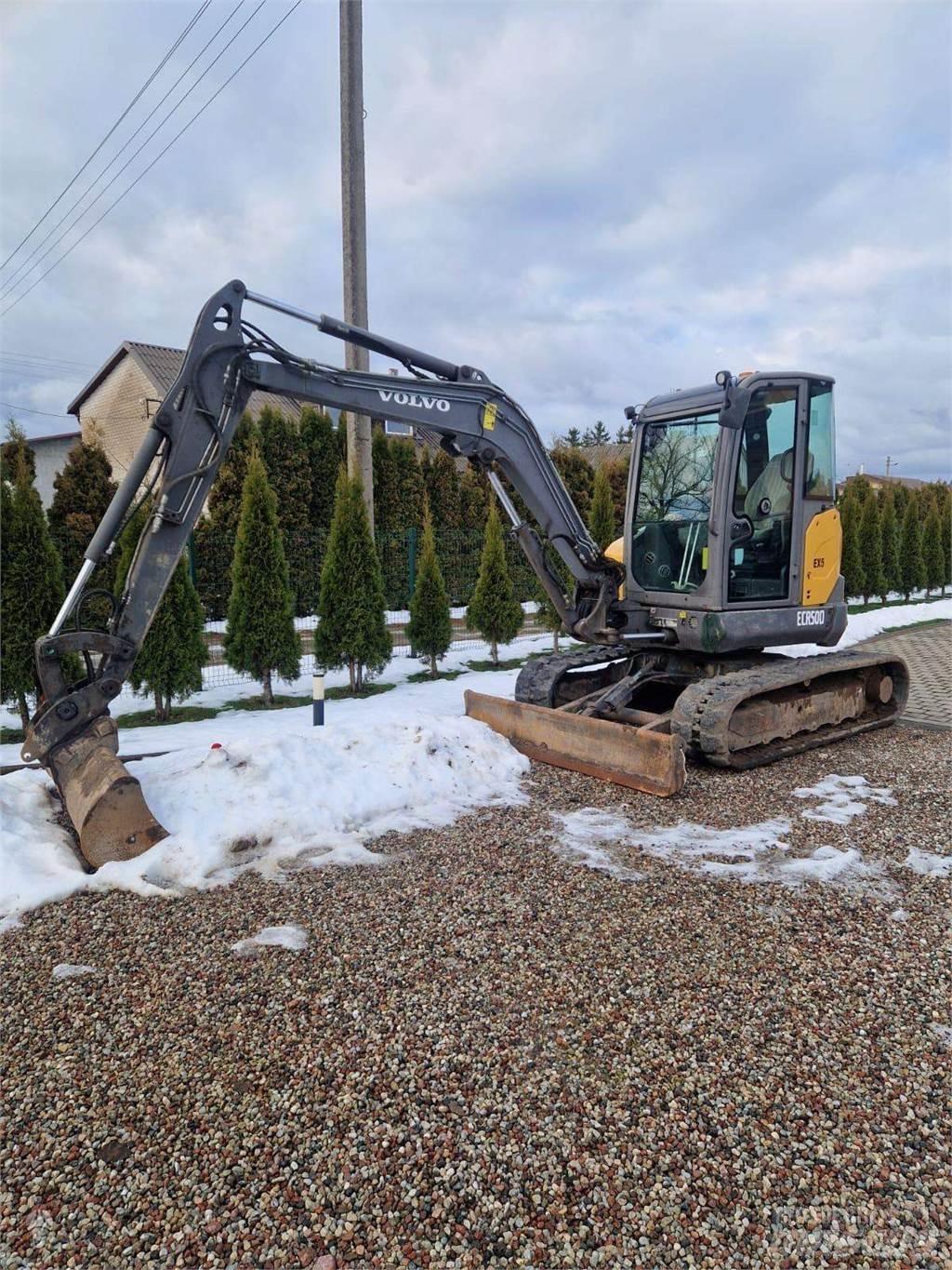 Volvo ECR50 Telakaivukoneet
