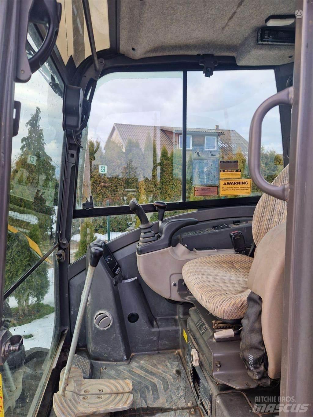 Volvo ECR50 Telakaivukoneet
